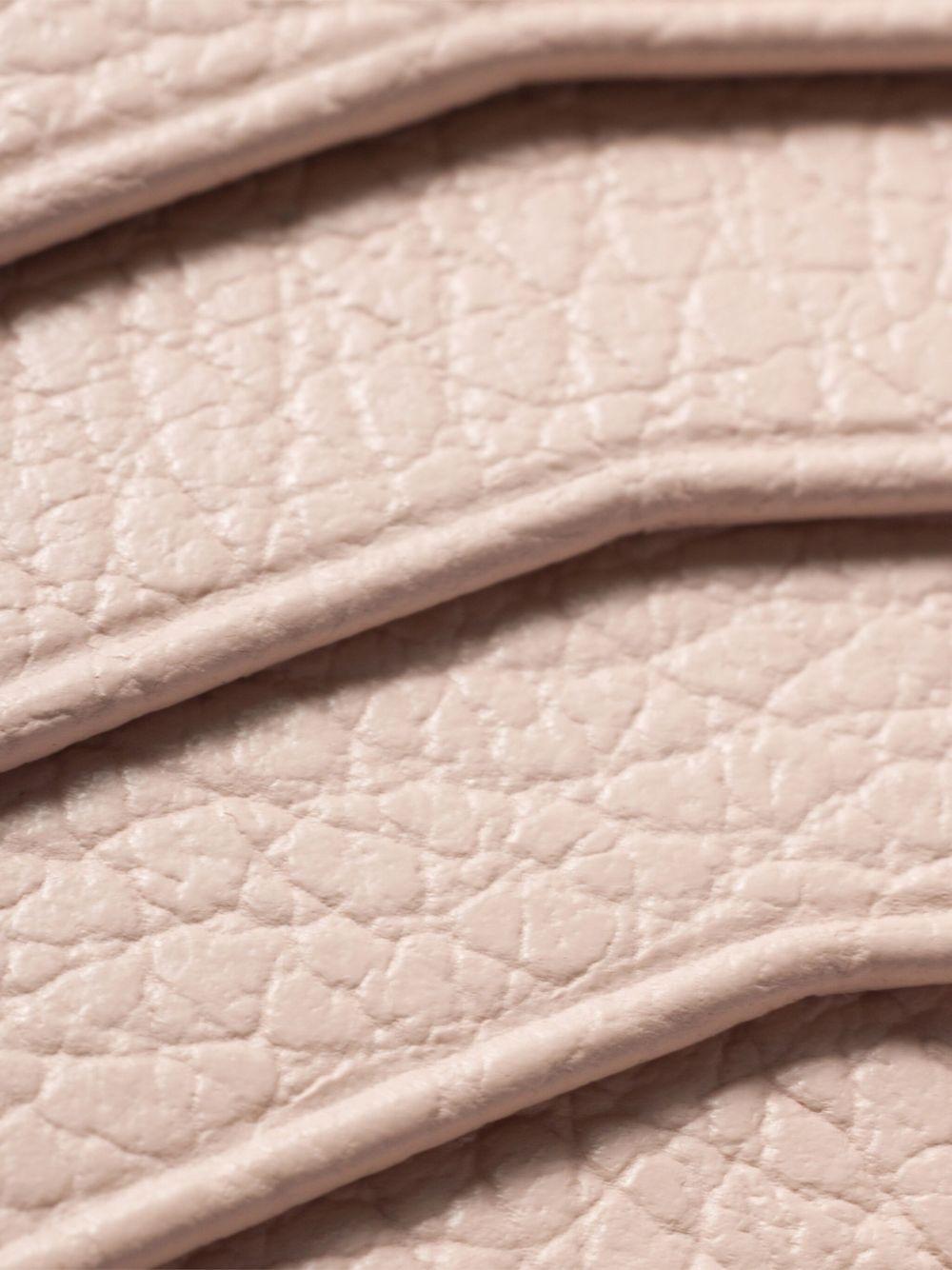 leather logo-plaque card holder Product Image