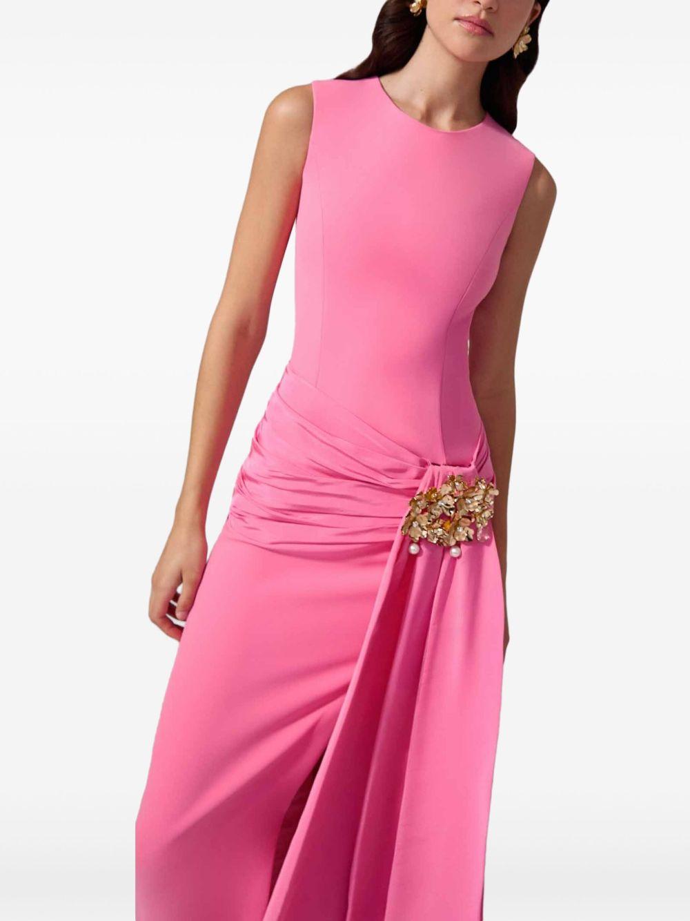 asymmetric sleeveless dress  Product Image