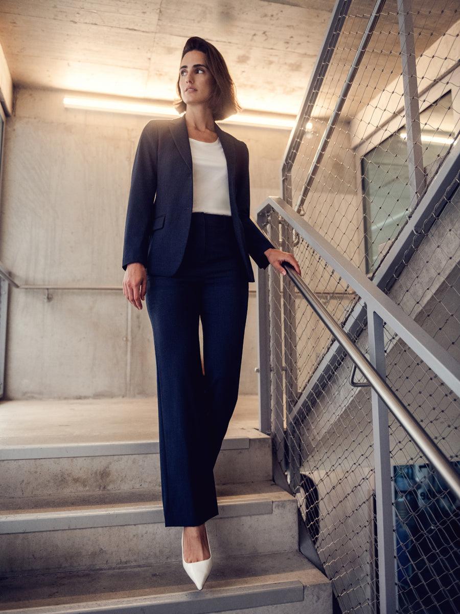 Women's Velocity Tailored Blazer - Dark Navy Heather (MPS) Female Product Image