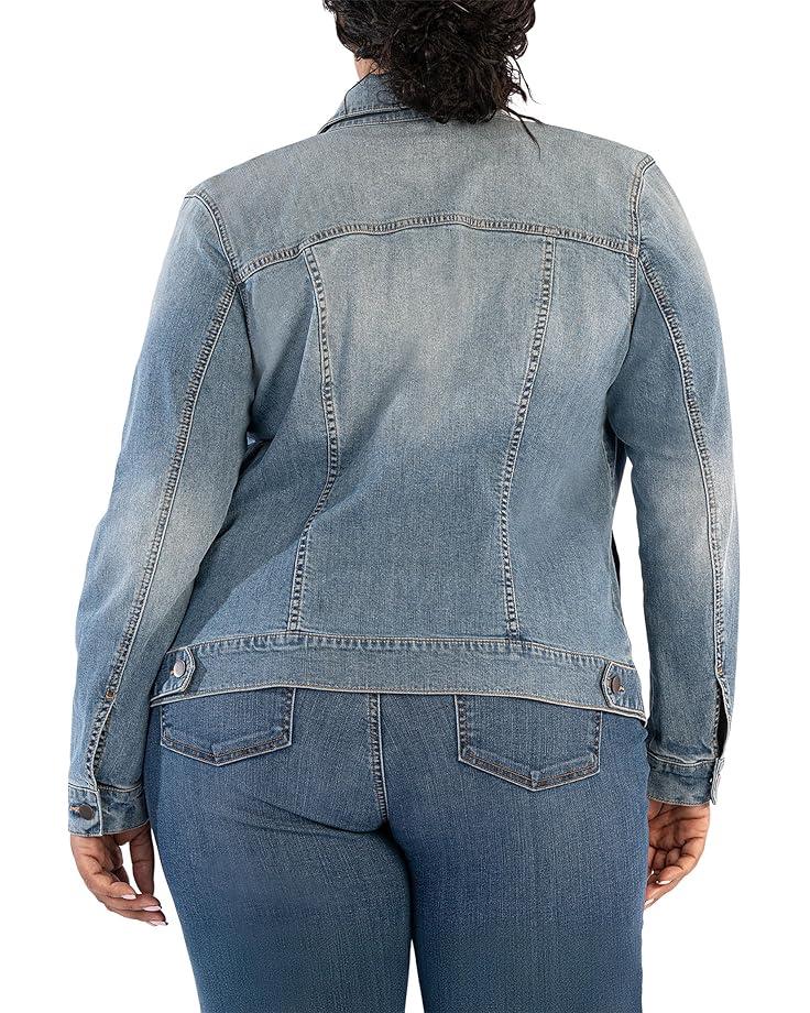 Classic Jean Jacket Stretch Denim Product Image