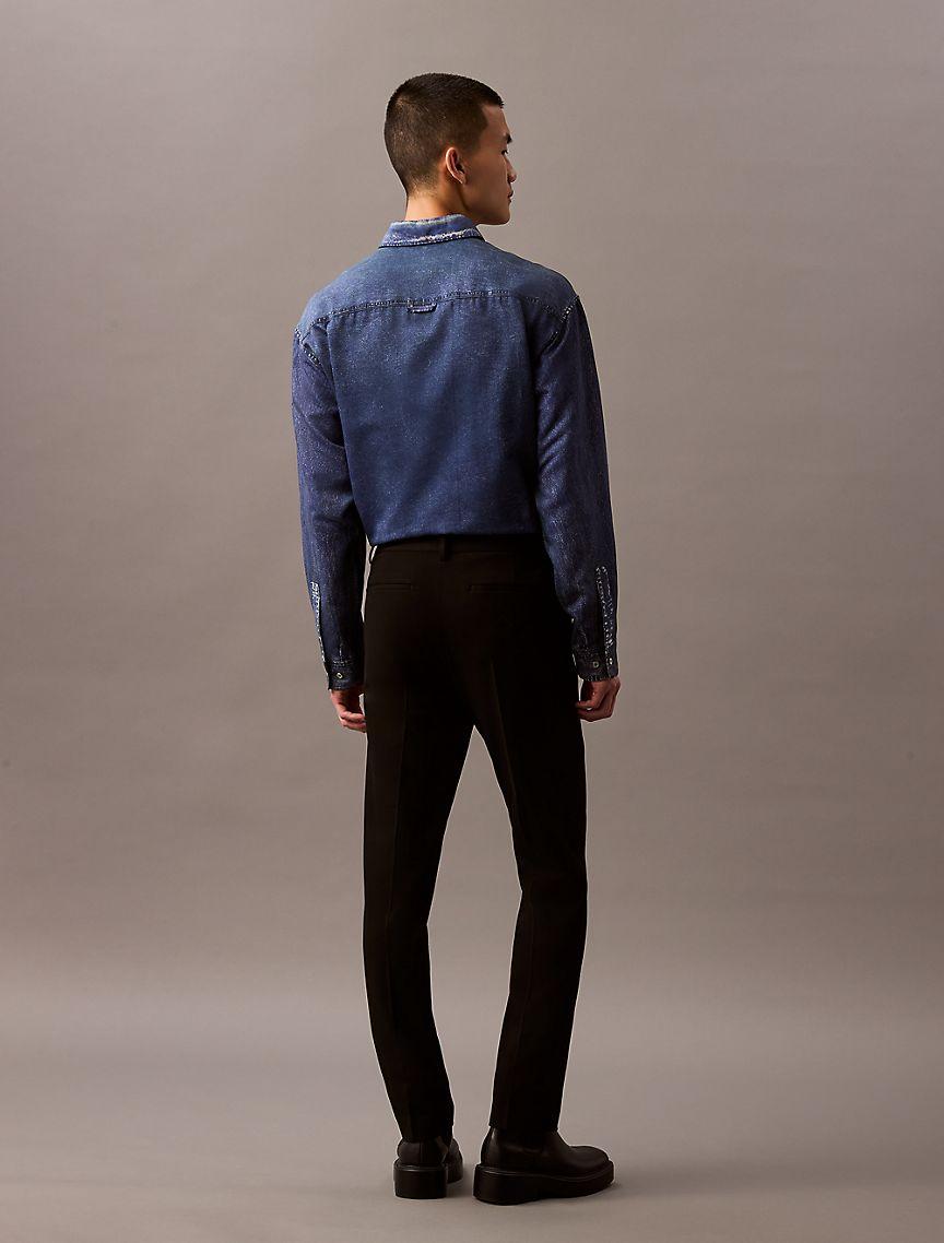 Stretch Twill Slim Fit Pants Product Image