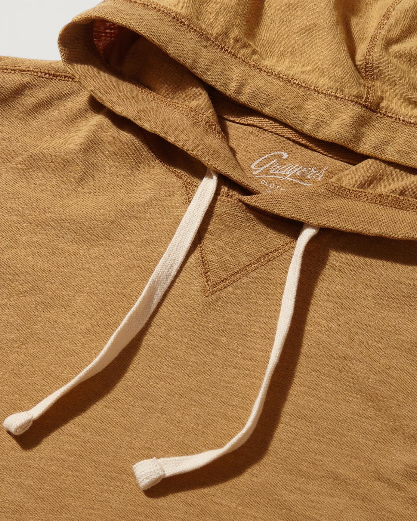 Hewitt Garment Dyed Hoodie - Dijon Product Image