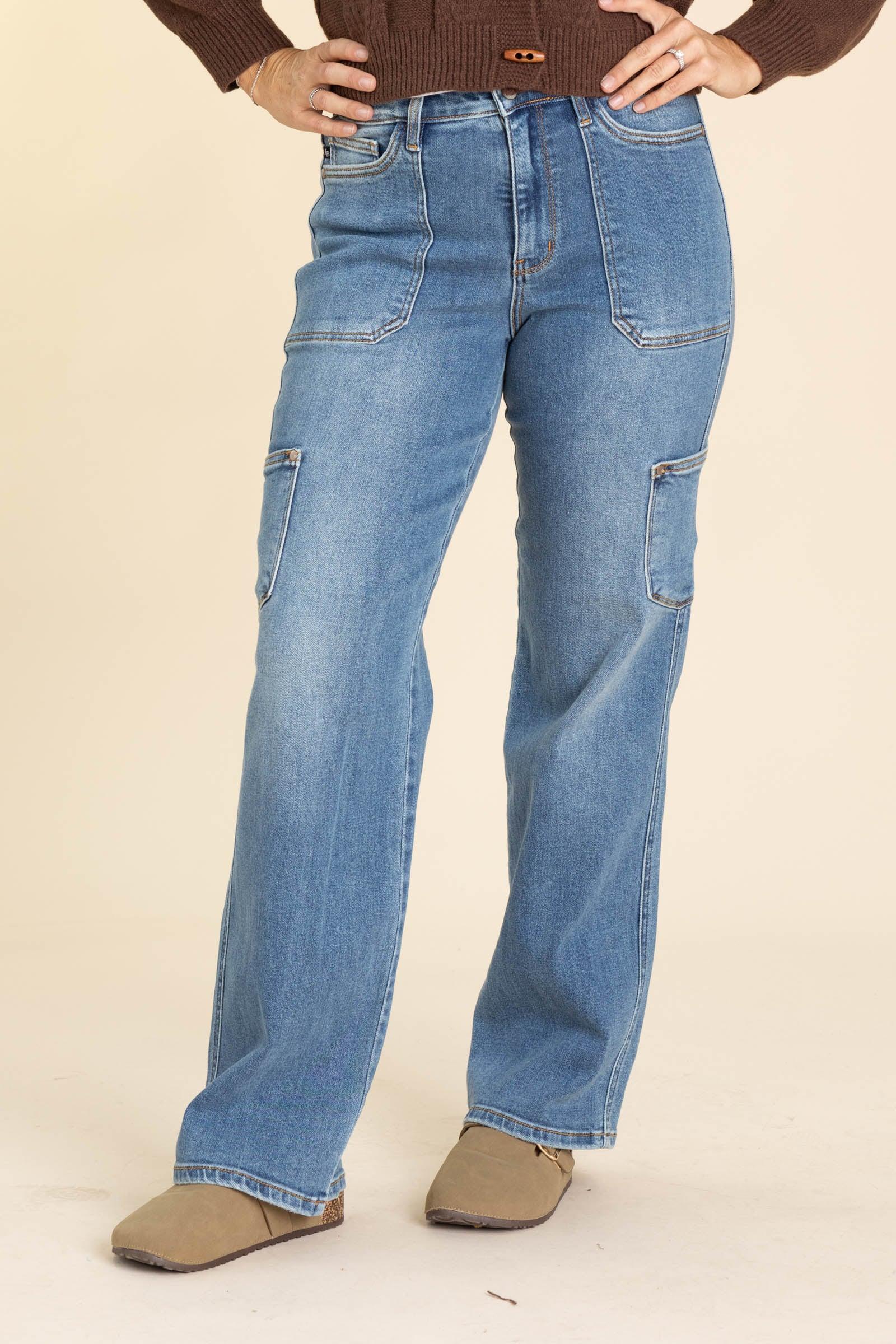 Judy Blue 90's Straight Jeans Product Image