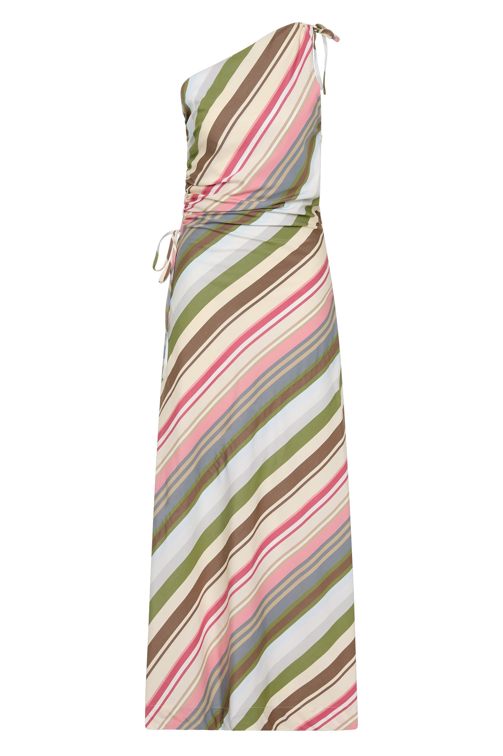 Laureles Maxi Dress Meleu Stripe Multi - Final Sale Product Image