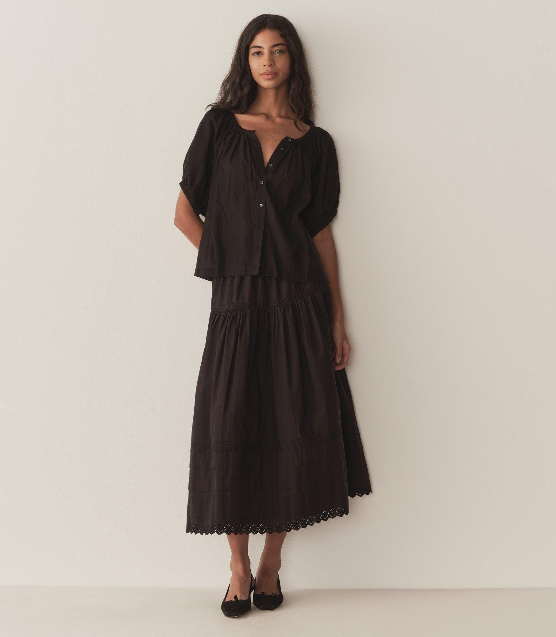 JUNE TOP -- BLACK Product Image