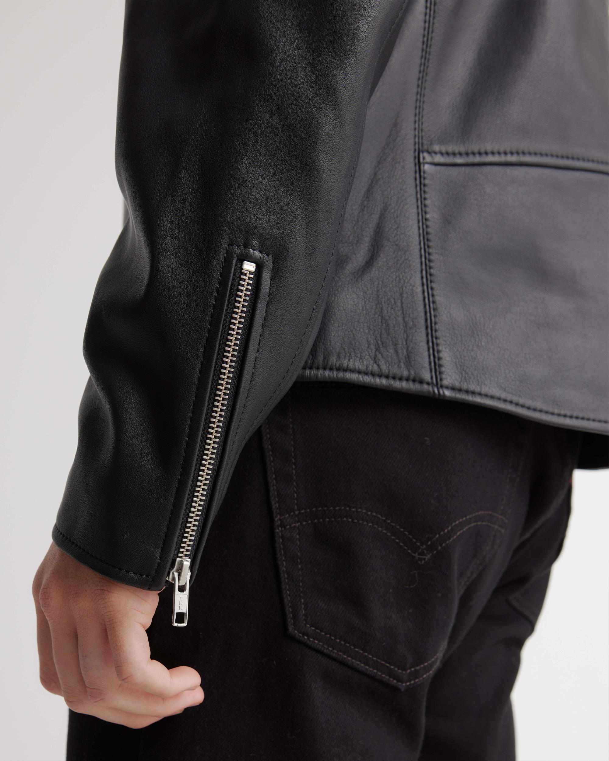 Quince | Men's Motorcycle Jacket Leather Product Image