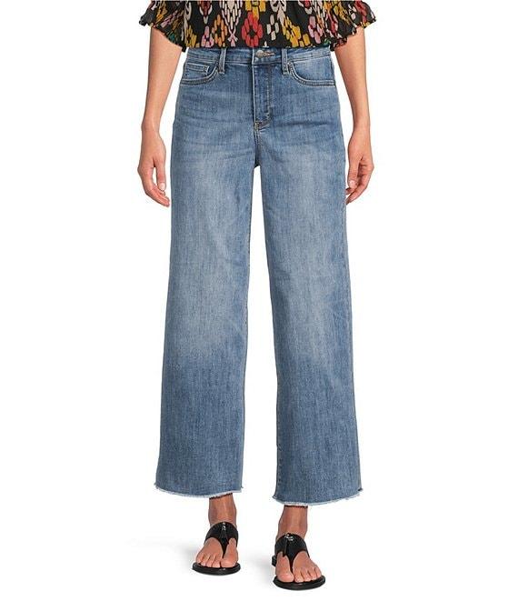 NYDJ Brodi Stretch Denim Wide Leg Ankle Jeans Product Image