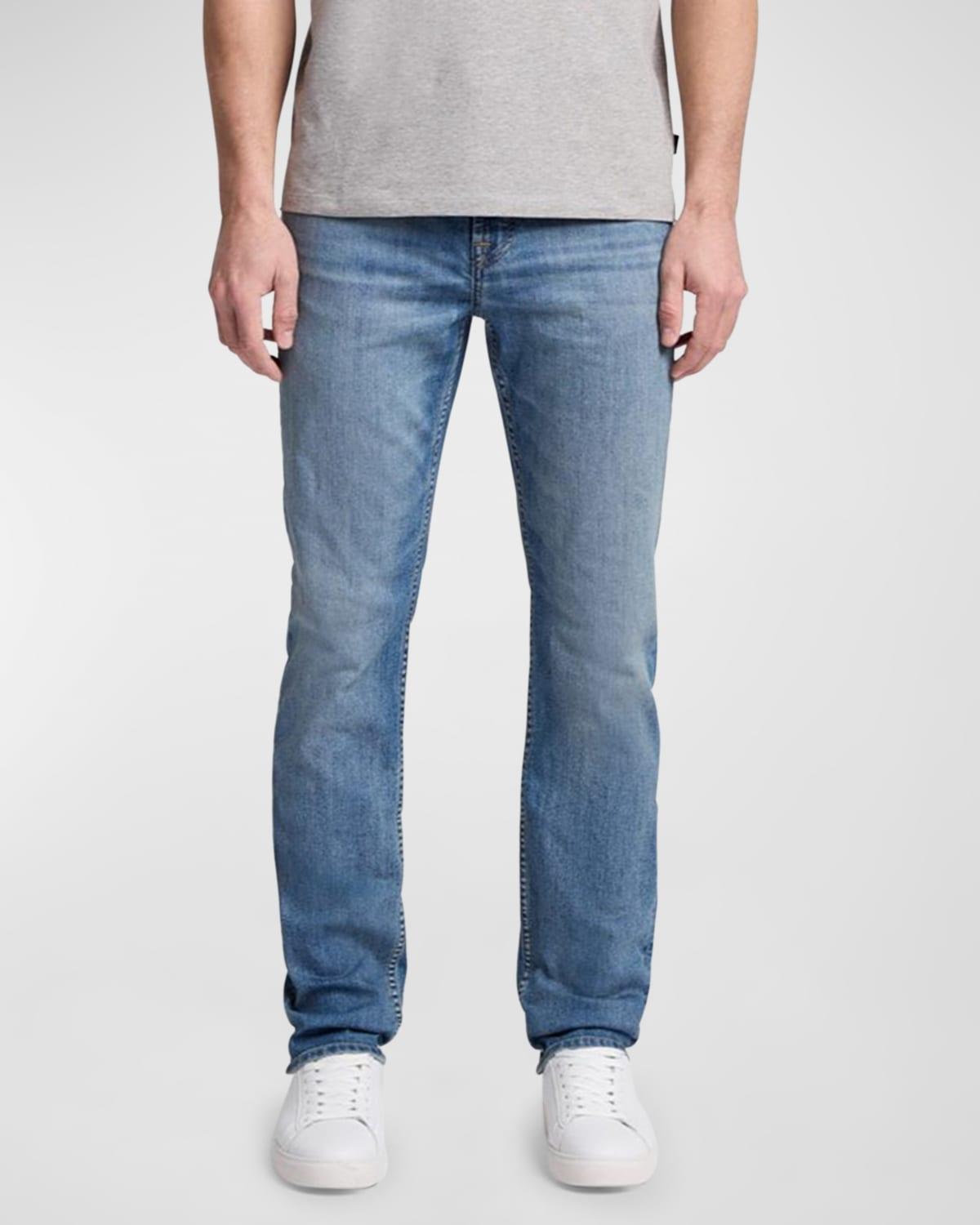 Mens Slimmy Cotton-Blend Jeans Product Image