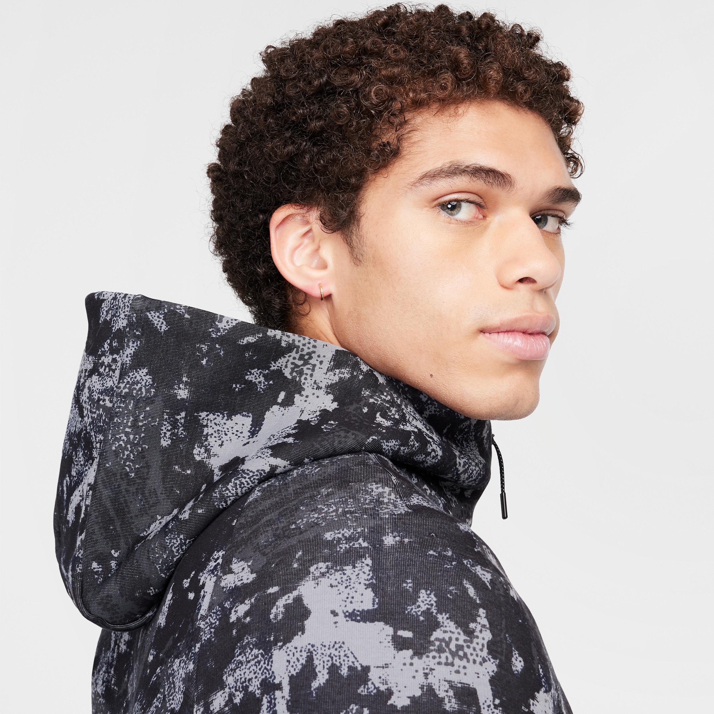 Nike Mens Tech Windrunner Fleece Full-Zip Hoodie | HV5055-060 Product Image