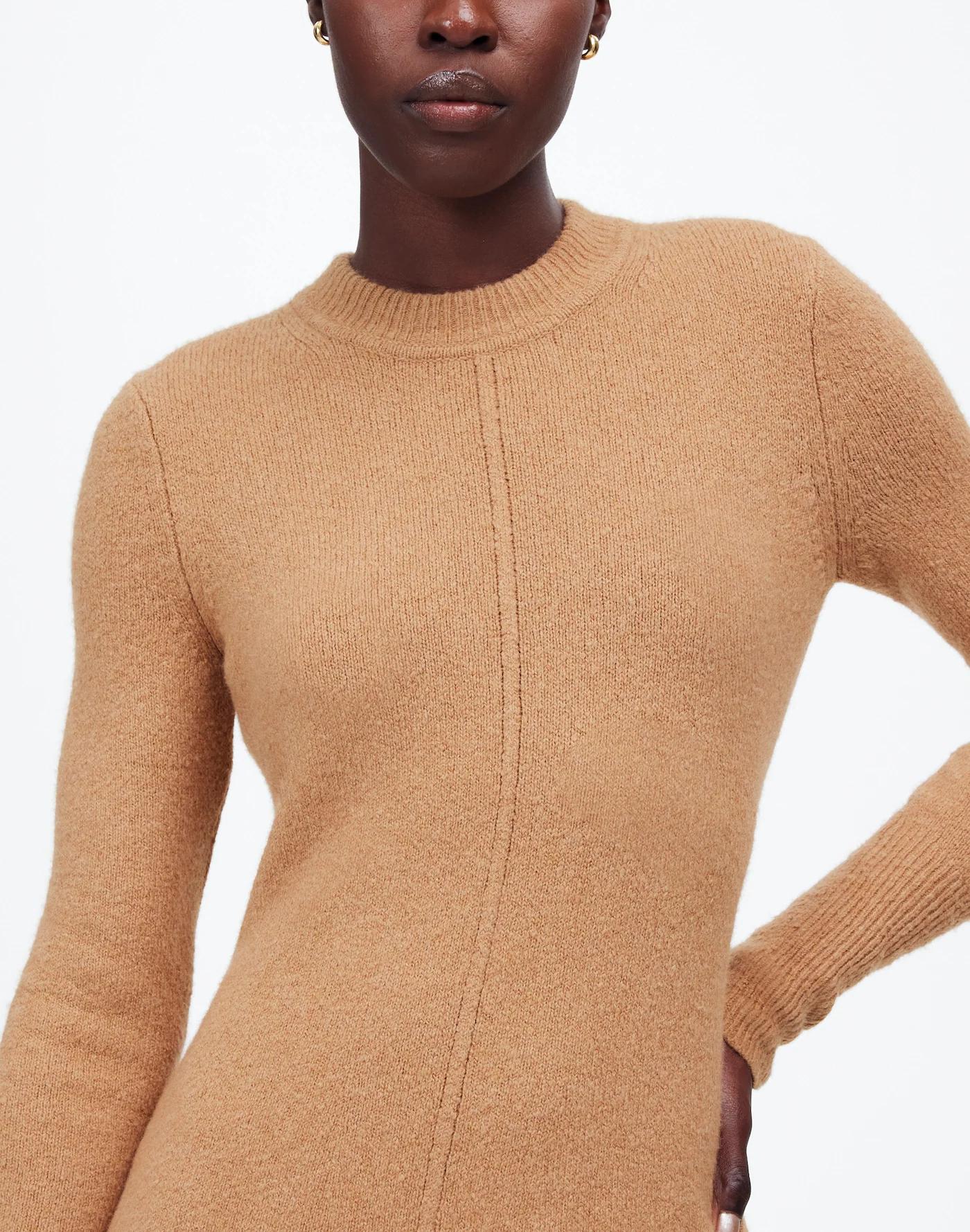 Sweater Mini Dress Product Image