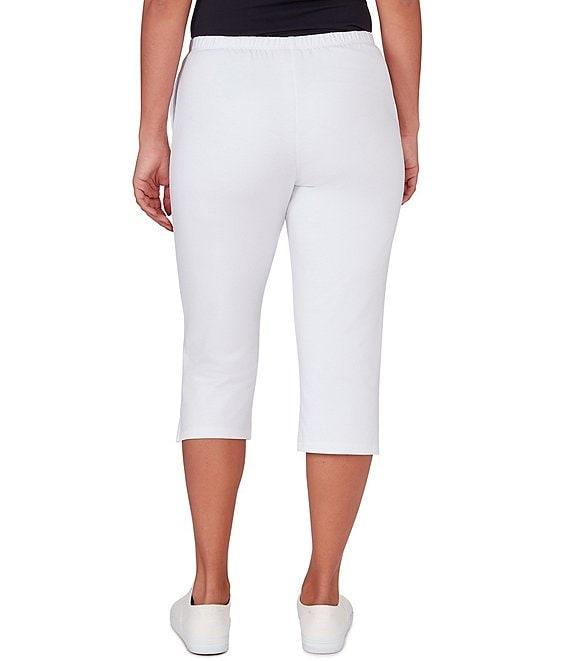 Ruby Rd. Petite Size French Terry Knit Pull-On Pants Product Image