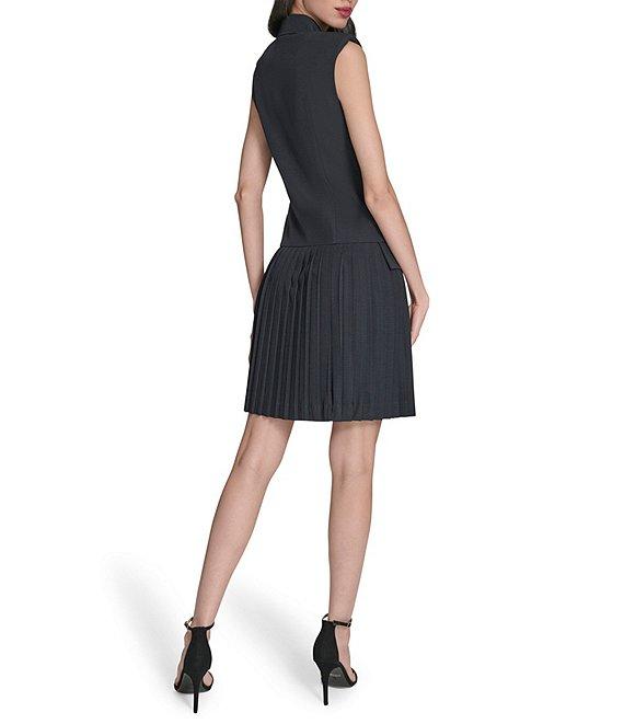 Vince Camuto V-Neck Sleeveless Vest Dress Product Image
