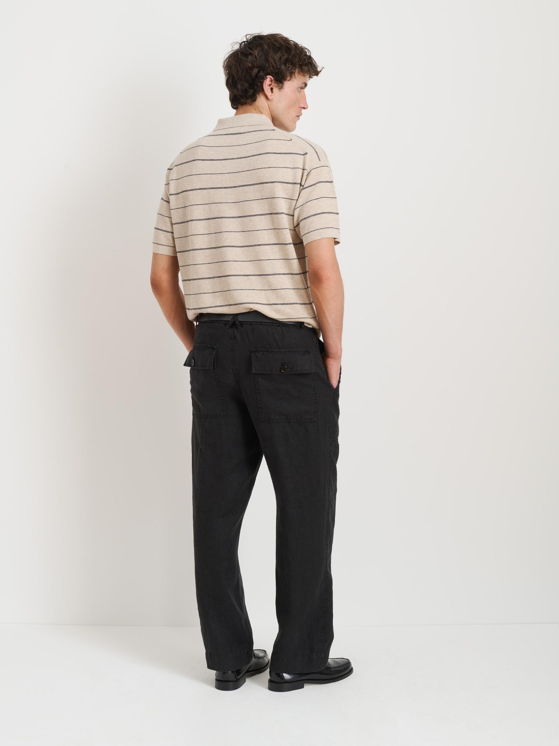 Garment Dyed Pull On Field Pant In Linen Product Image