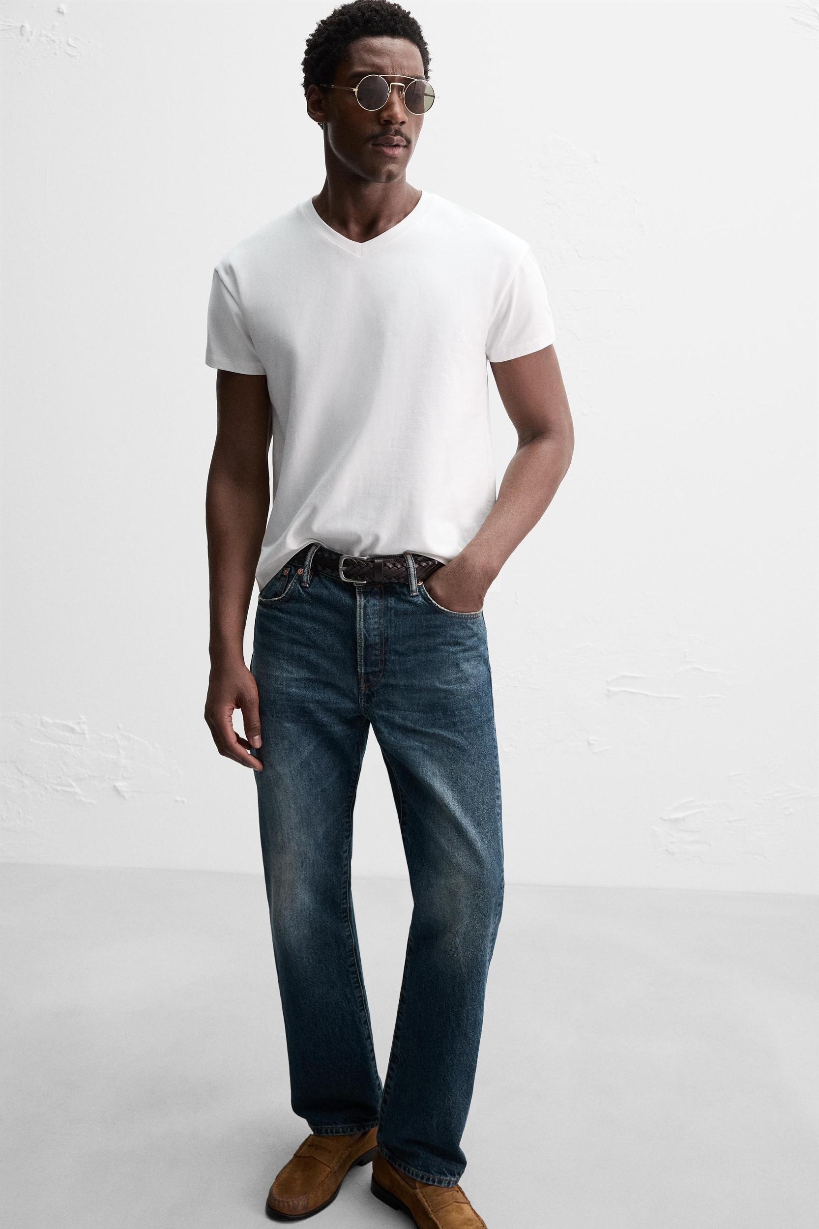 STRAIGHT FIT ANKLE JEANS LIMITED EDITION Product Image