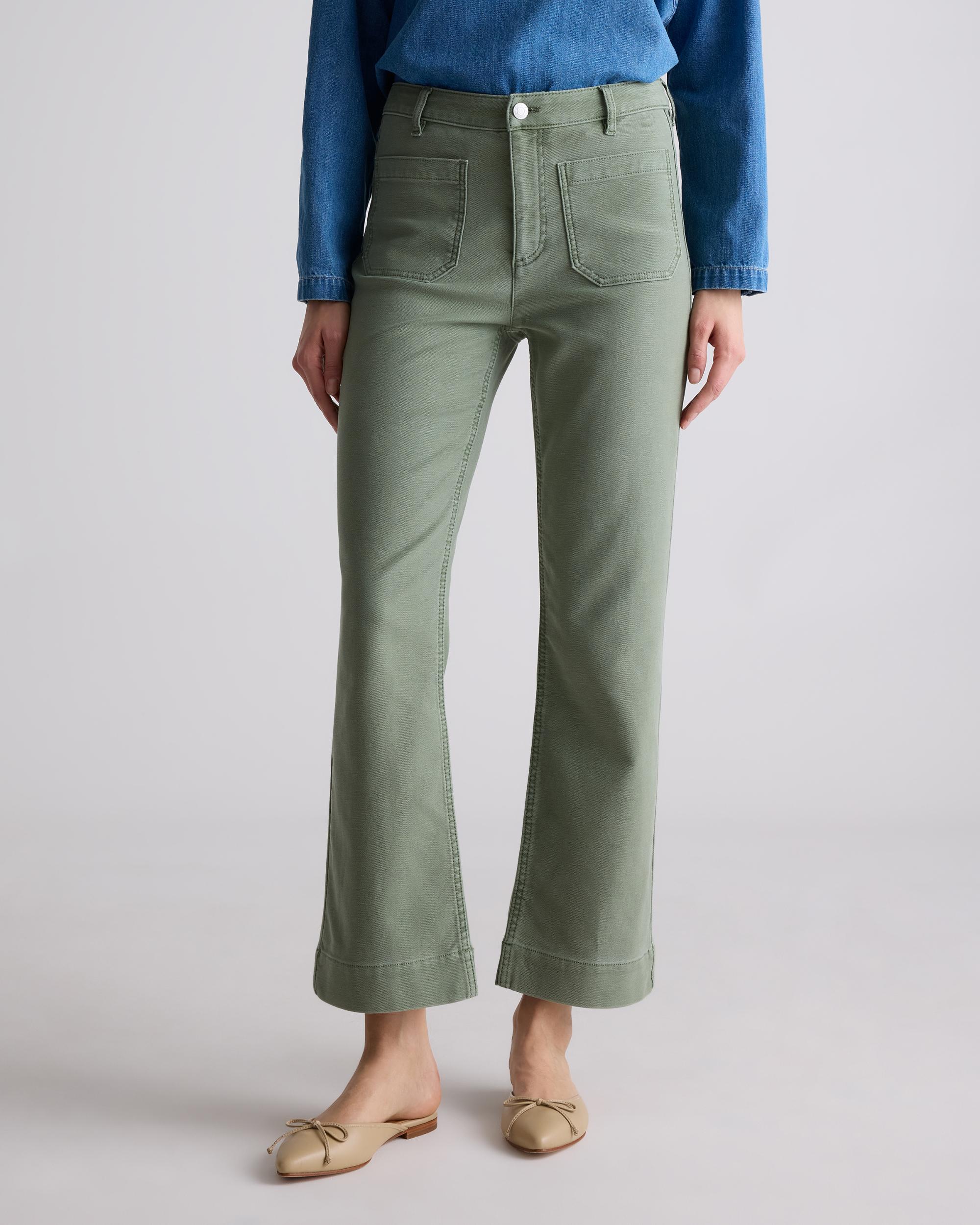 Quince | Women's French Terry Wide Leg Pants Cotton Product Image