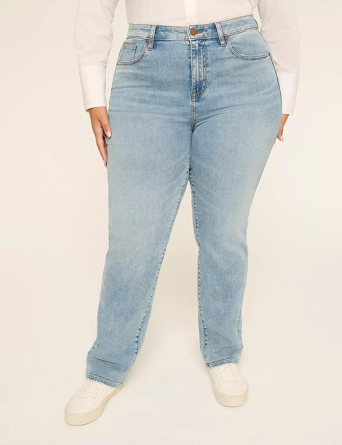 Signature Fit DreamFeel High-Rise Straight Leg Jean Product Image