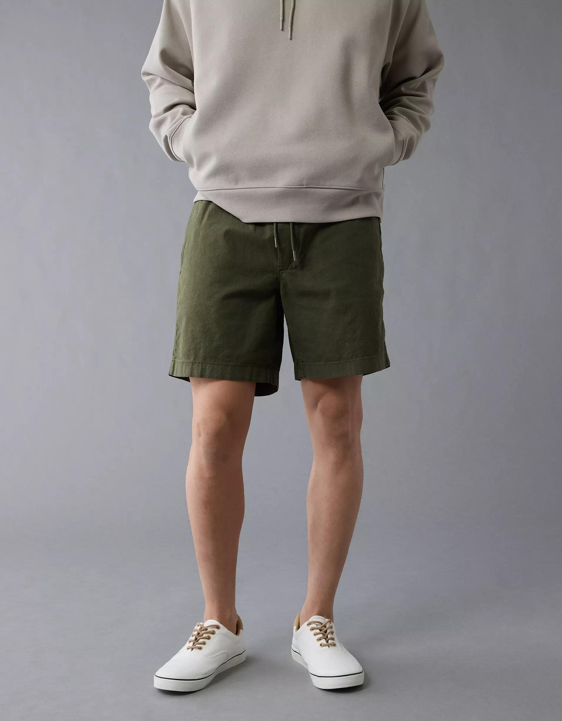 AE 7" Flex Linen-Blend Trekker Short Product Image