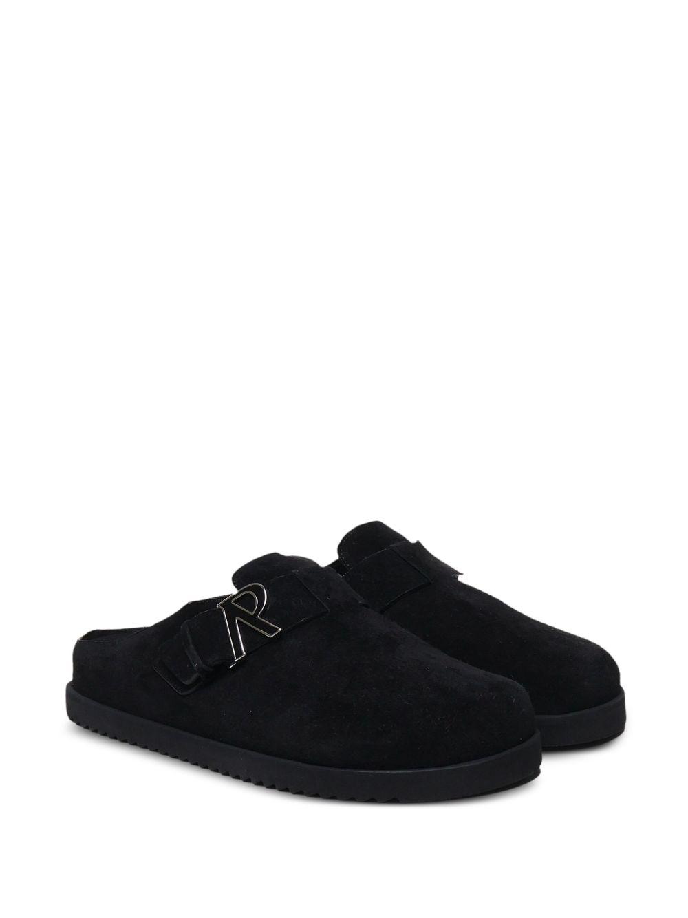 Initial suede slippers Product Image