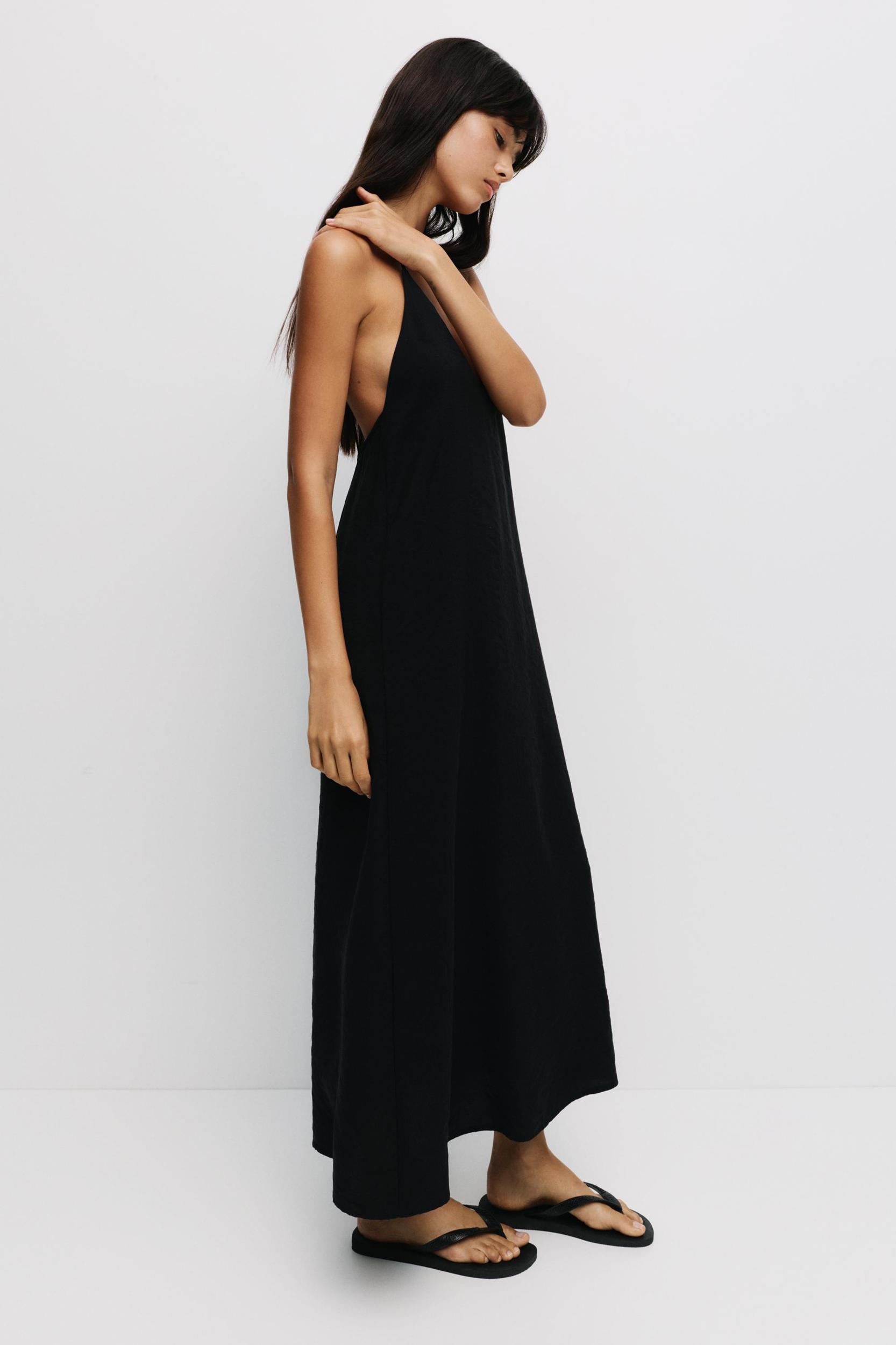 Halter midi dress Product Image