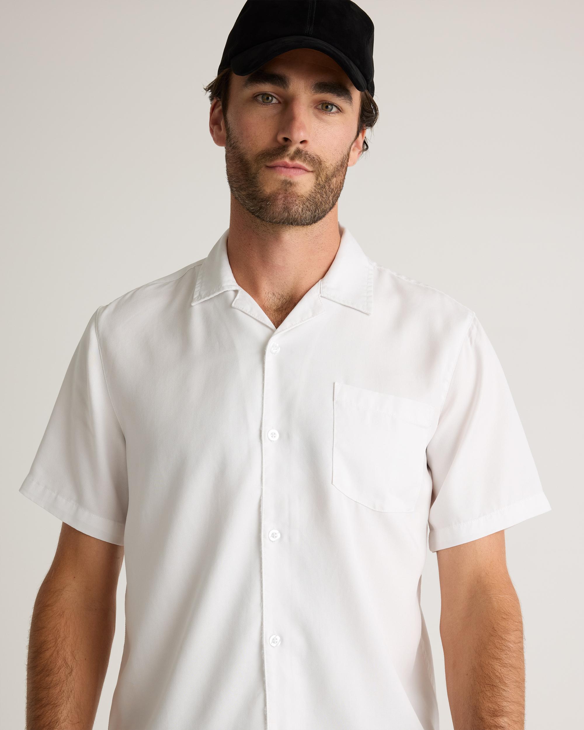 Quince | Men's Vintage Wash Tencel Camp Shirt Product Image
