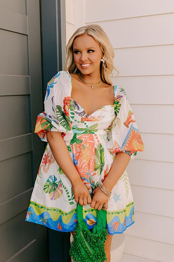 Tropical Daydream Mini Dress Product Image