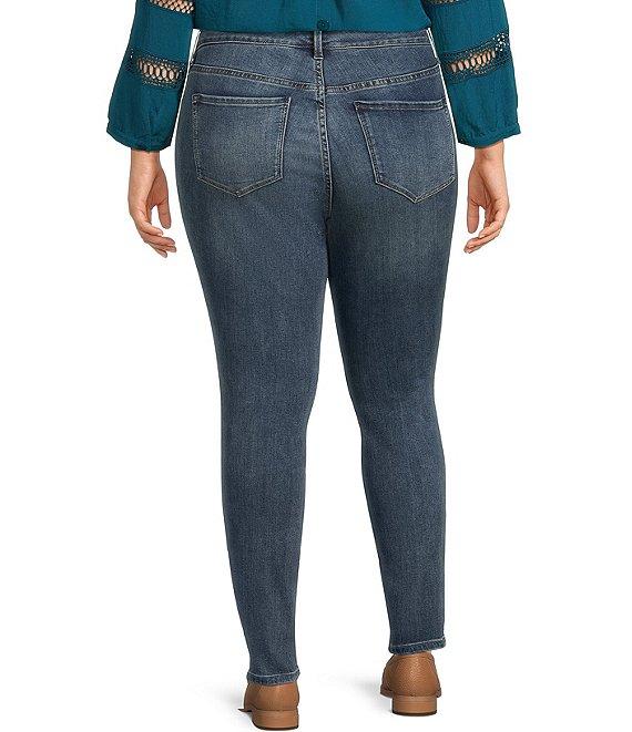 Code Bleu Plus Size Soho Skinny Jeans Product Image