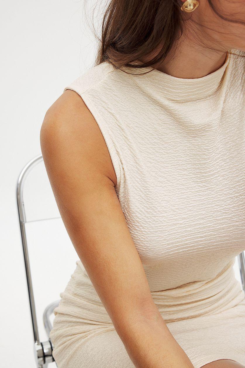 Funnel Neck Mini Dress Product Image