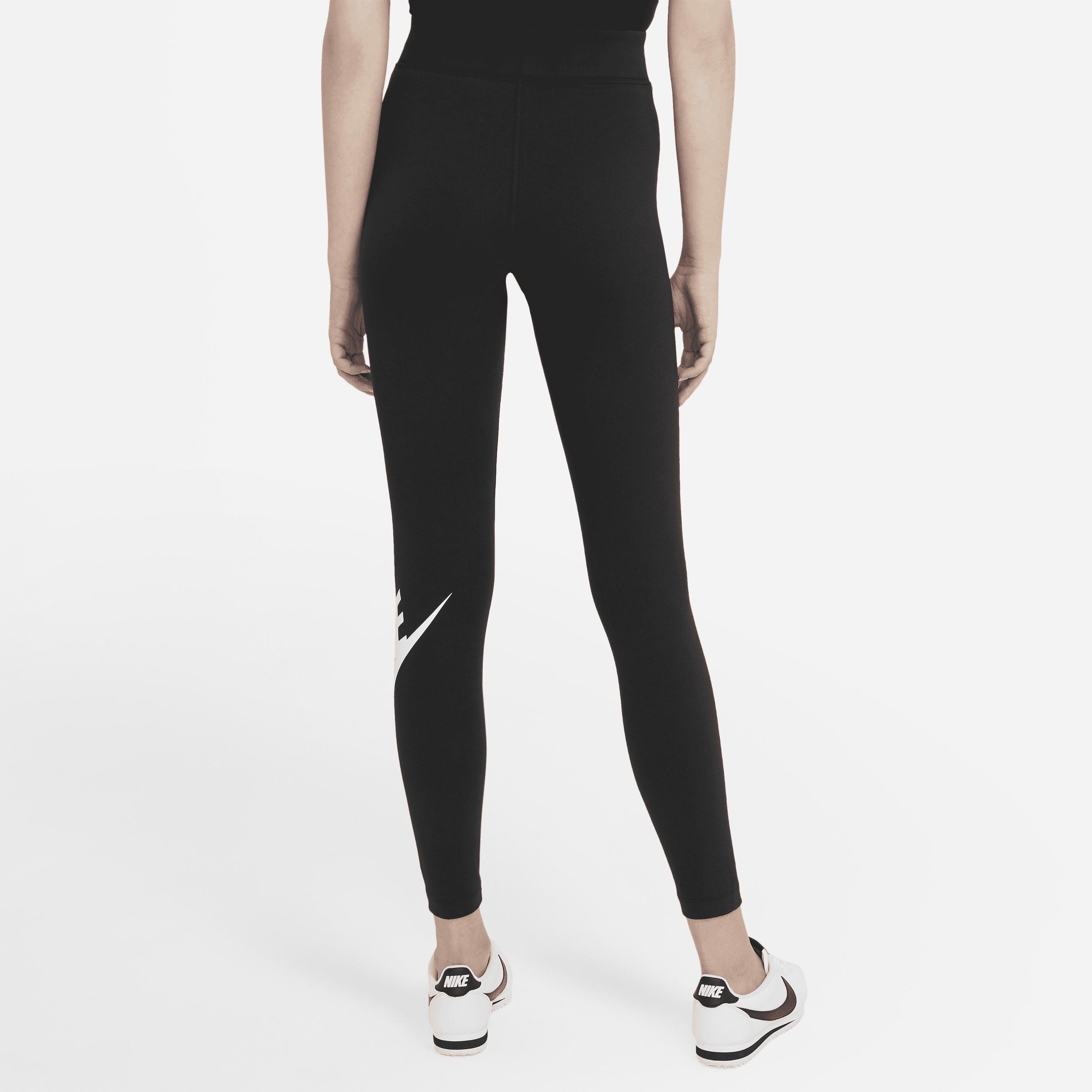 Women's Nike Sportswear Essential High-Waisted Logo Leggings Product Image