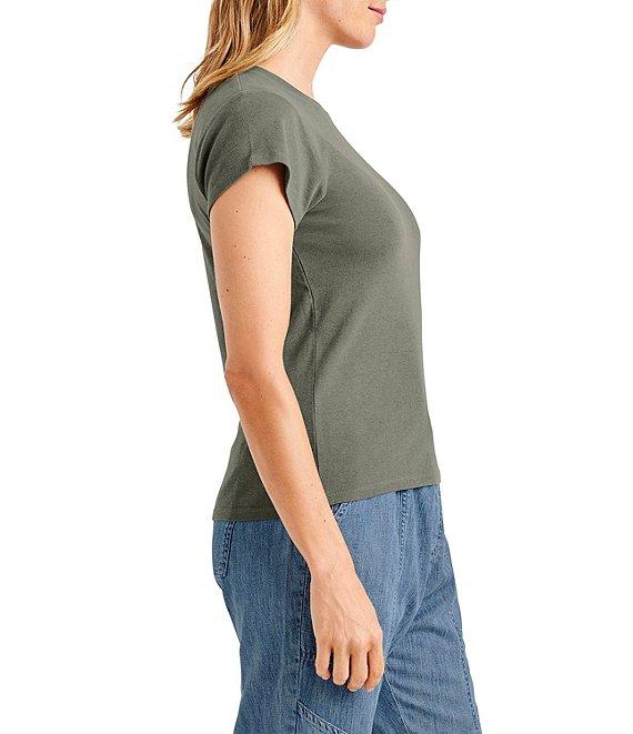 Splendid Faye Crew Neck Short Sleeve Tee Product Image