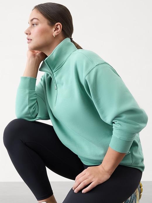 Forever Fleece 1/4 Zip Sweatshirt Product Image