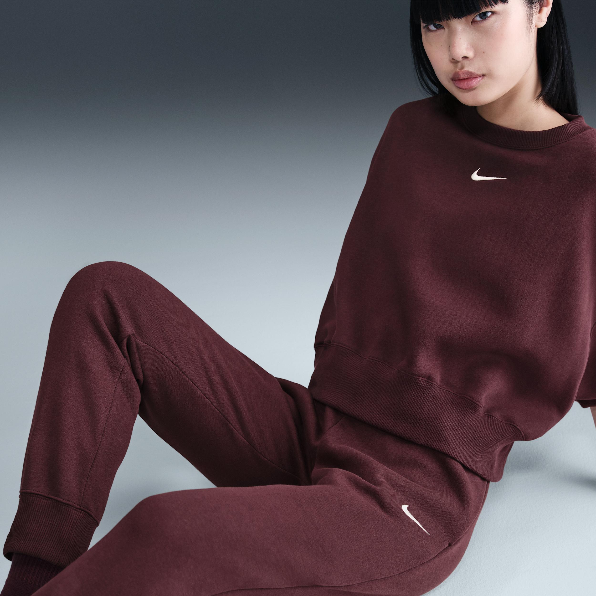 Women's Nike Sportswear Phoenix Fleece Mid-Rise Sweatpants Product Image