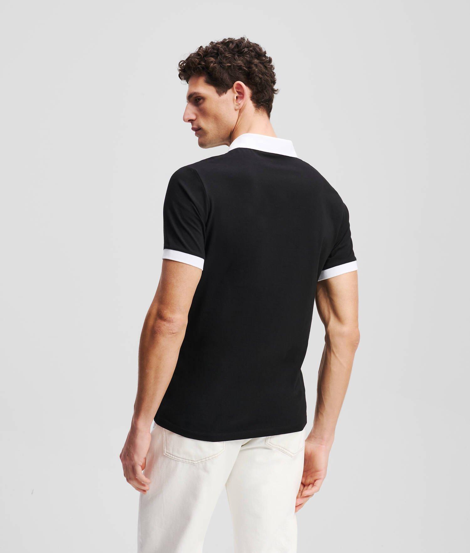 AUTOGRAPH CONTRAST COLLAR POLO SHIRT Product Image