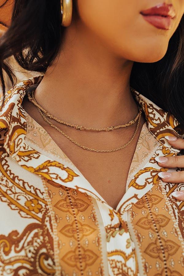 Lifted Spirits Layered Necklace Product Image