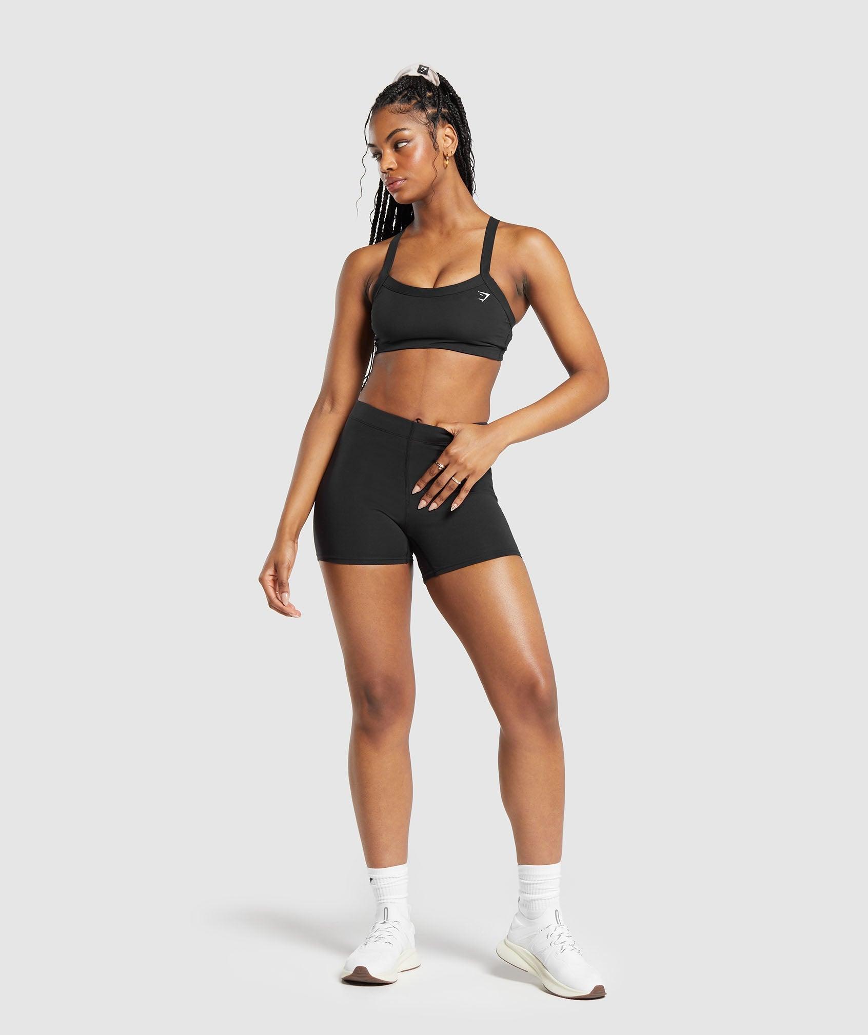 Gymshark Everyday Cotton Shorts - Black Female Product Image