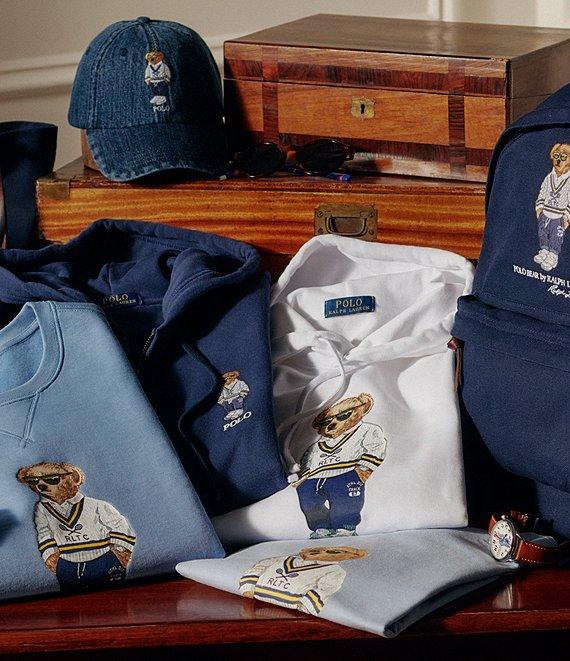Polo Ralph Lauren Polo Bear Denim Baseball Cap Product Image