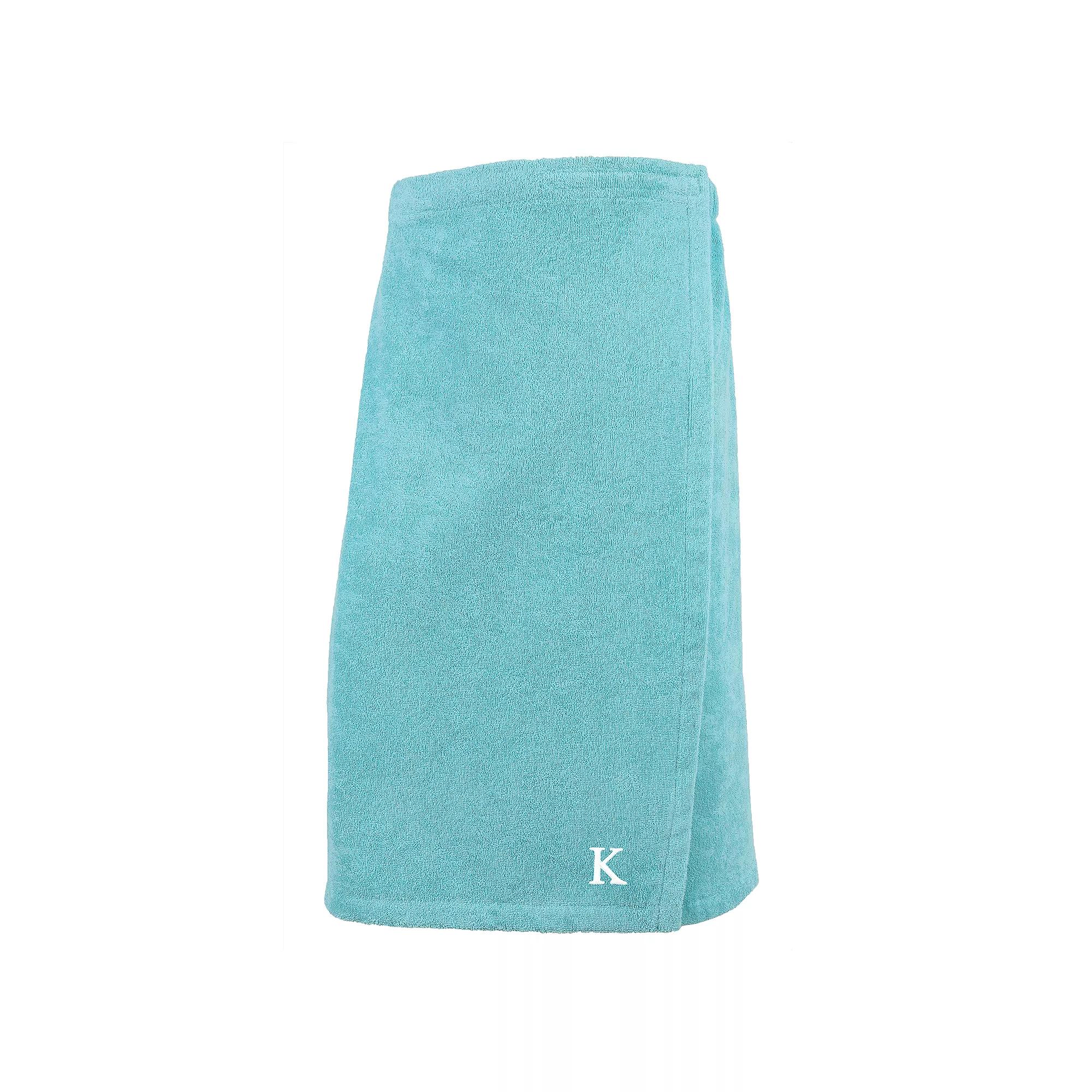 Linum Home Textiles Turkish Cotton Personalized Women's Terry Body Wrap, V Product Image