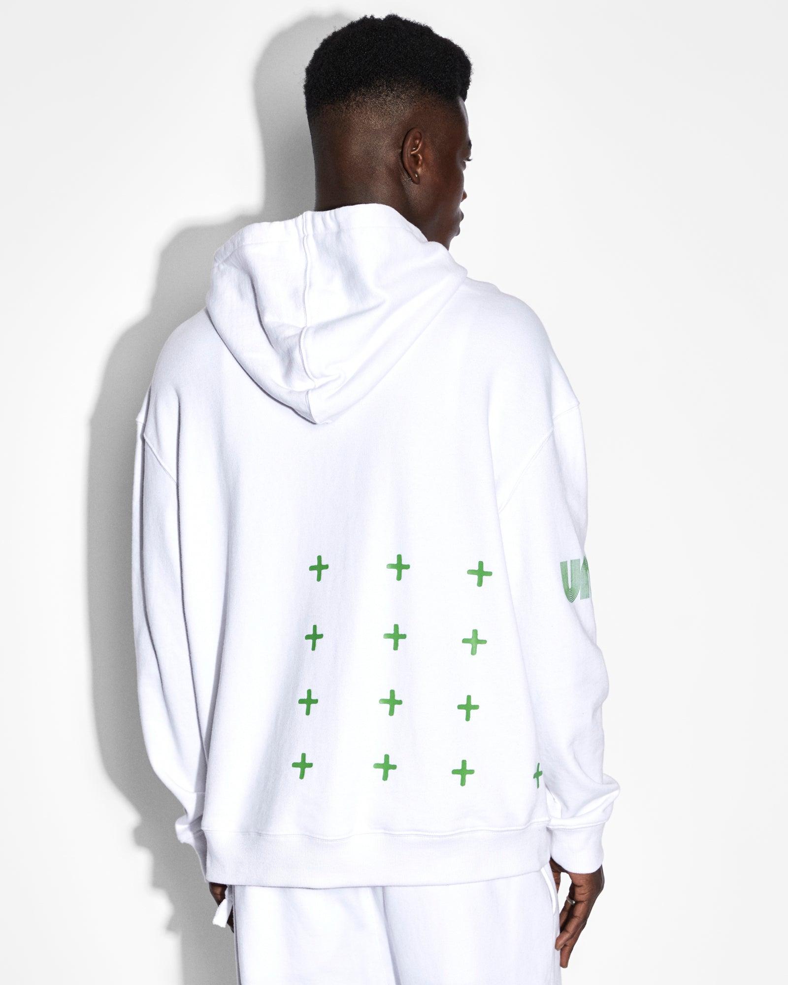 RETRO BIGGIE HOODIE TRU WHITE Male Product Image