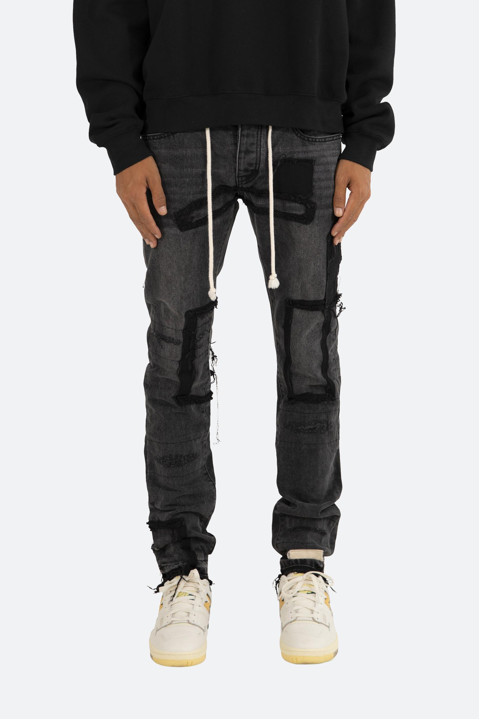 M327 Slim Denim - Black Product Image