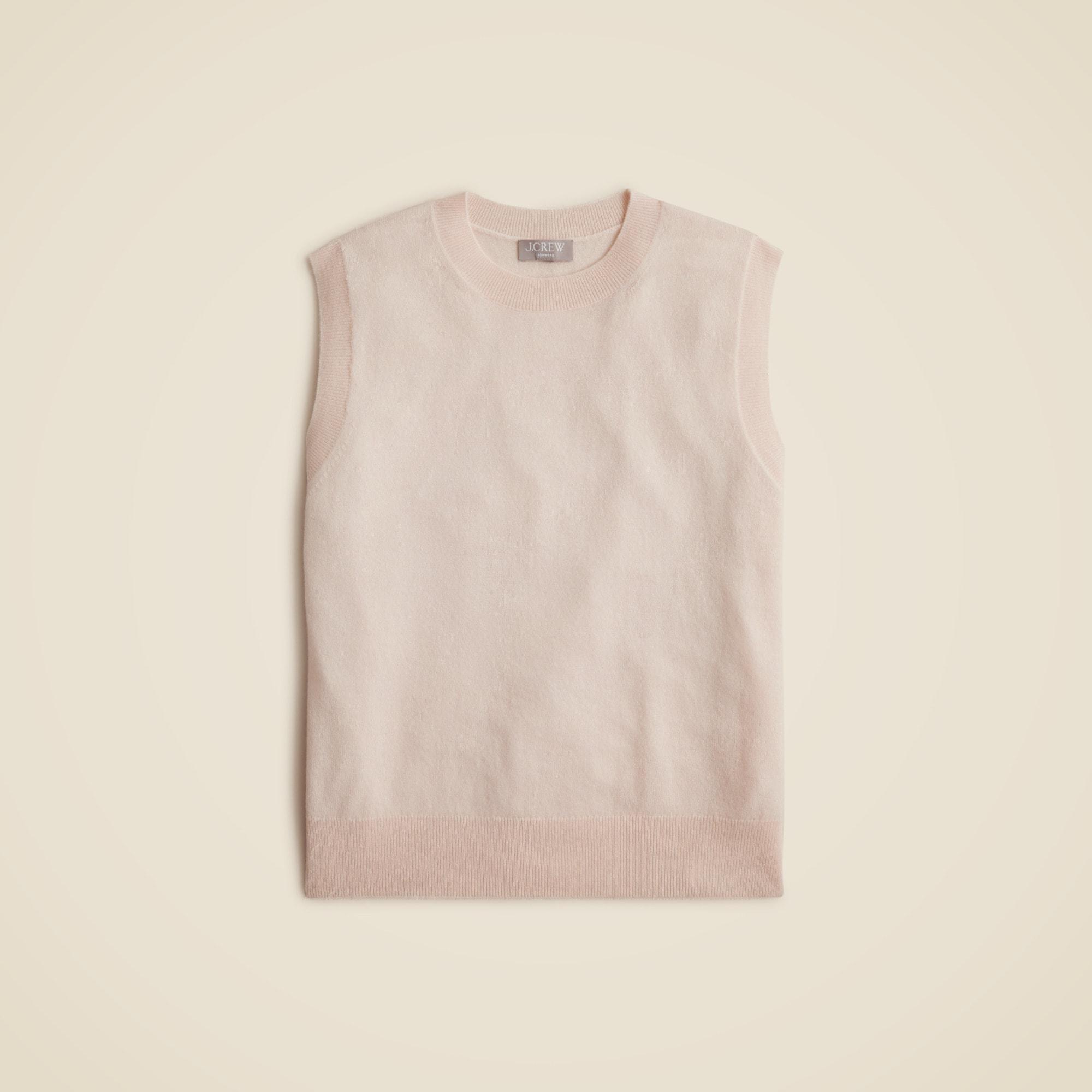 Cashmere relaxed sweater shell Product Image