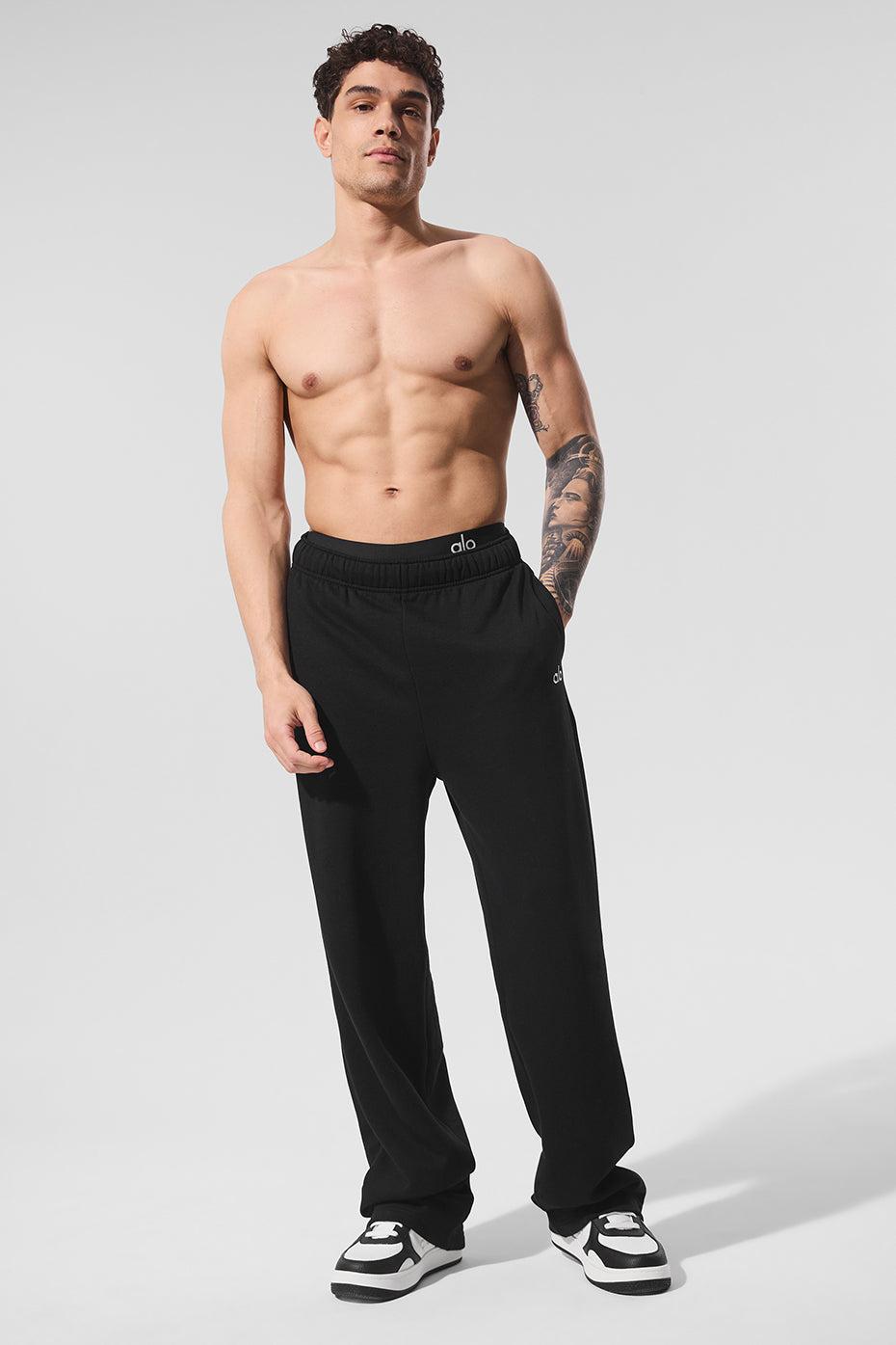Accolade Straight Leg Sweatpant - Black Product Image