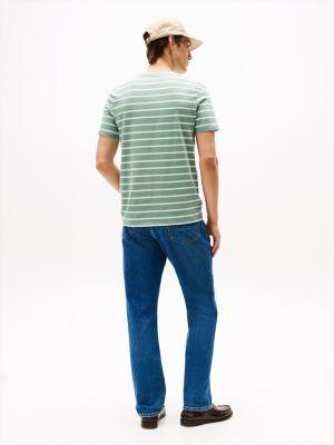 Stripe Stretch-Cotton Extra Slim T-Shirt Product Image