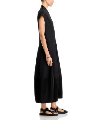 V Neck Bubble Dress Product Image