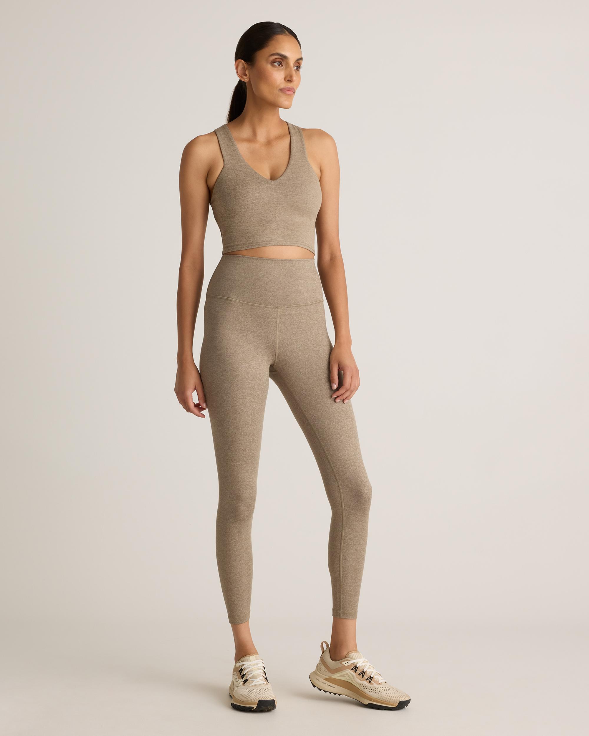 Quince | Women's Ultra-Soft High-Rise Legging Recycled Polyester Product Image