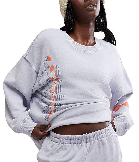 FP Movement All Star Pullover Logo Crew Neck Long Sleeve Pullover Product Image