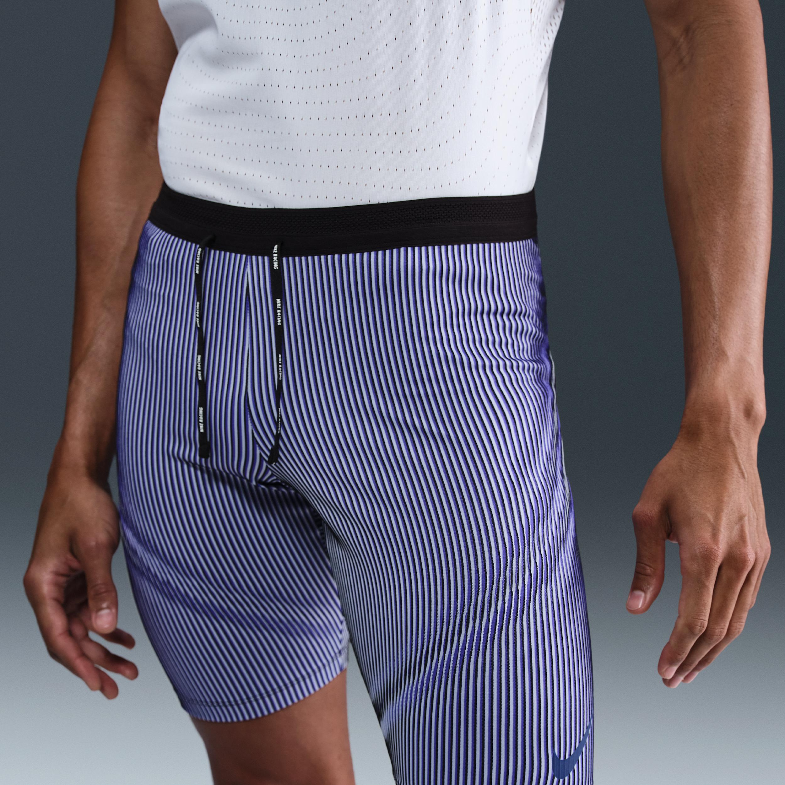 Nike Mens AeroSwift Dri-FIT ADV Running 1/2-Length Tights | FN3369-510 Product Image