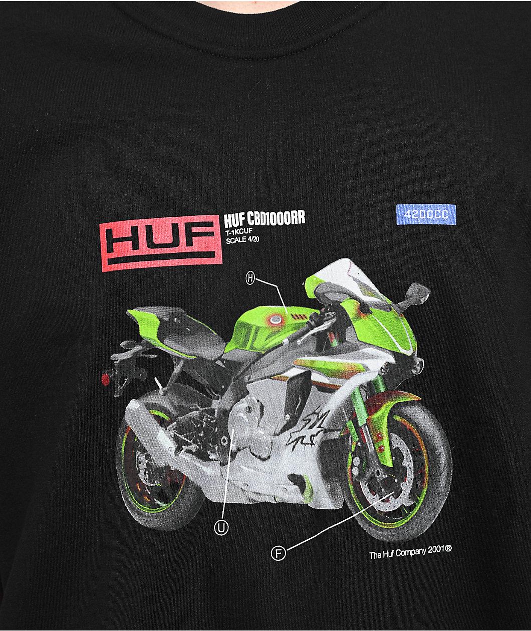 HUF 420 CC Black T-Shirt Product Image