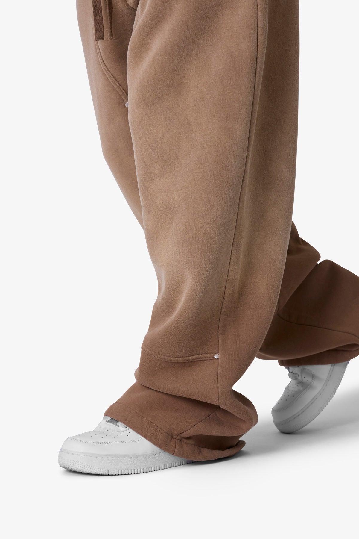 West Double Knee Sweatpants - Tan Product Image