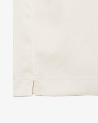 Oversized Silky Fluid Polo Shirt Product Image