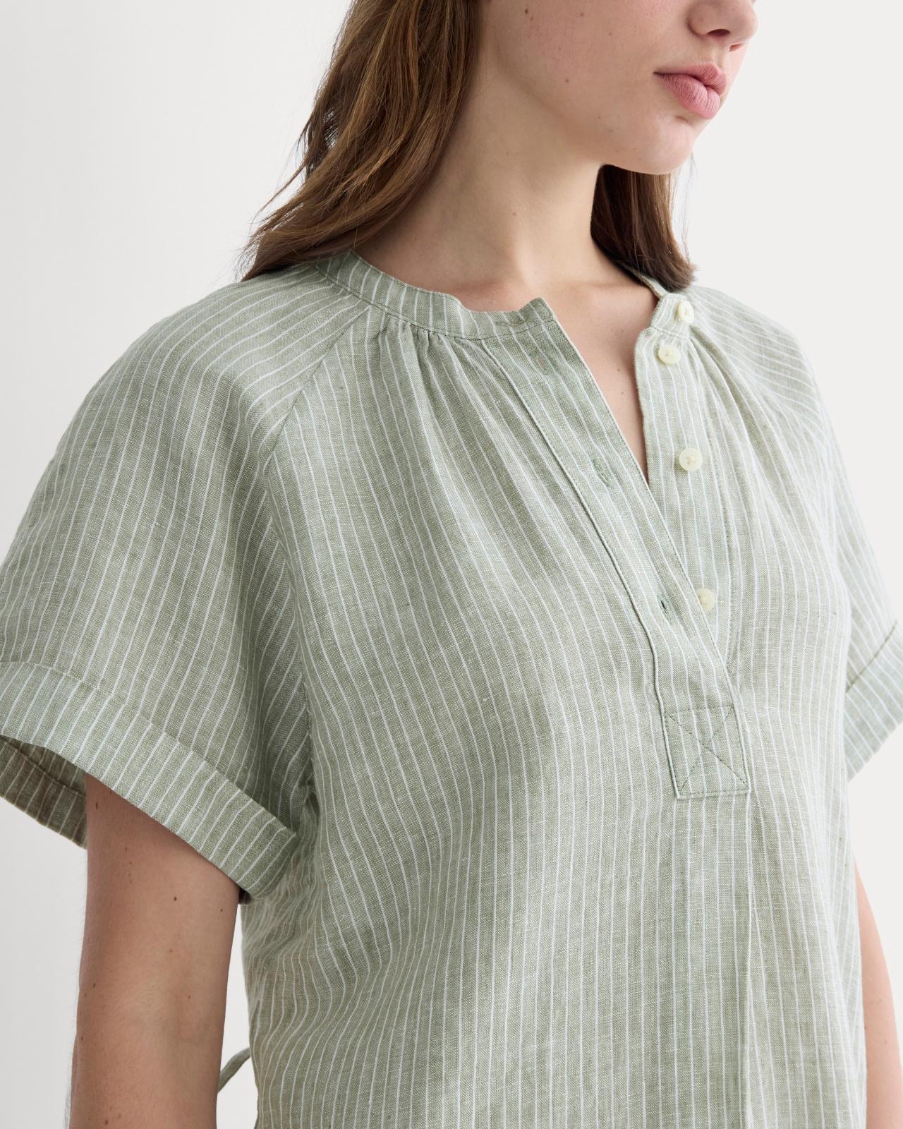 The Popover Dress in Linen Product Image