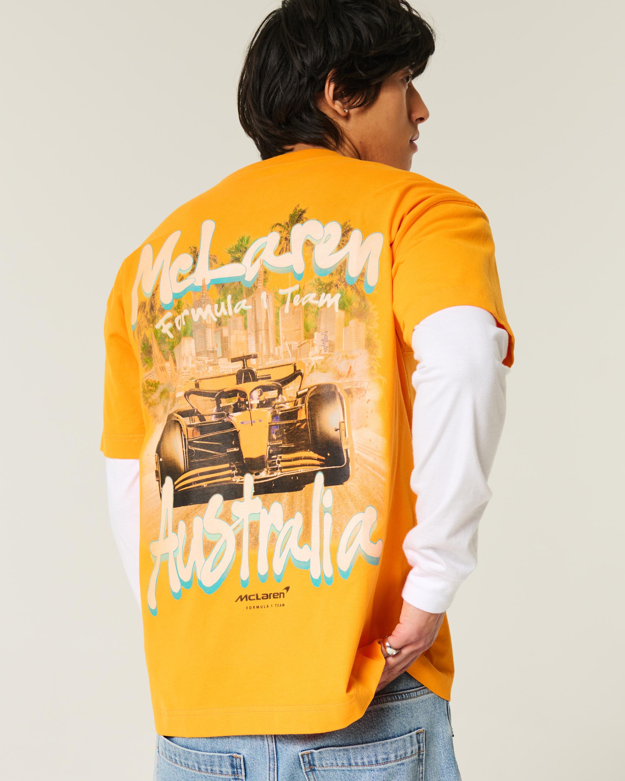 Boxy Heavyweight McLaren Graphic Tee Product Image
